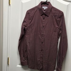 Express Extra Slim Fit Shirt, Red